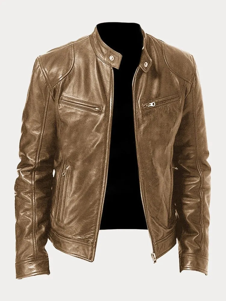 Chaqueta de cuero