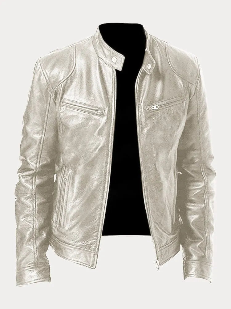 Chaqueta de cuero
