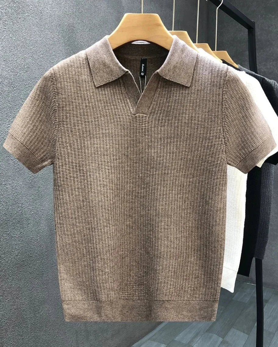 Polo de punto transpirable