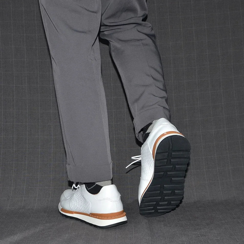 Elegantes zapatos de piel