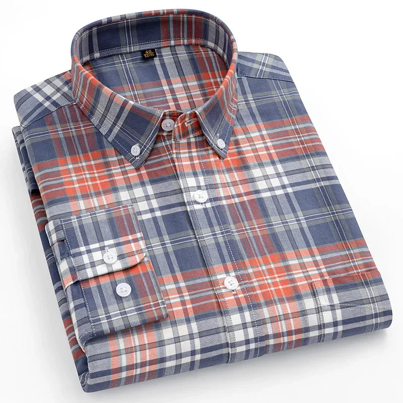 Nova Laurent - Camisa Oxford de algodón