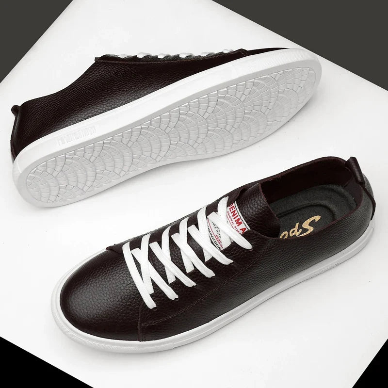 Zapatos de piel auténtica