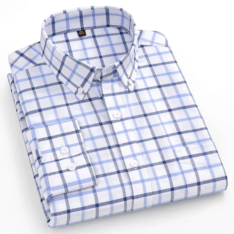 Nova Laurent - Camisa Oxford de algodón