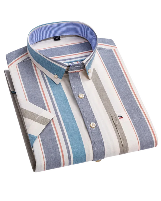 Nova Laurent - Camisa elegante de algodón para hombre