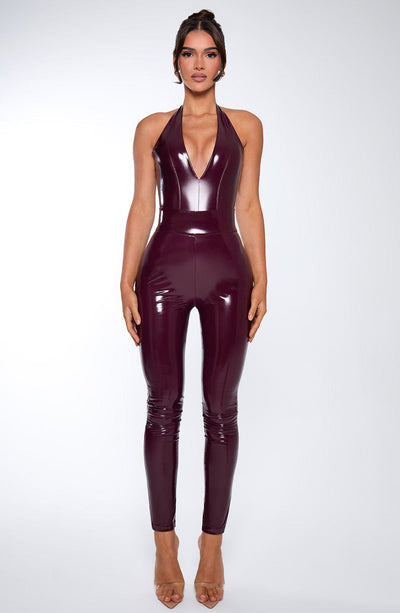 Arianna Pant - Cherry Lacquer Pants Lara Soler Fashion Premium Exclusive Design