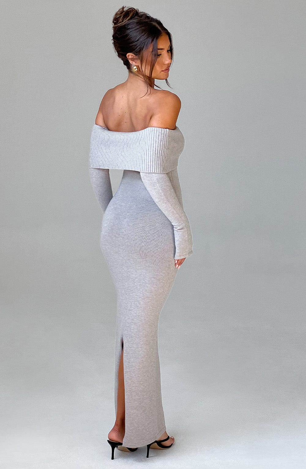 VESTIDO BEATRIZ - GRIS CLARO
