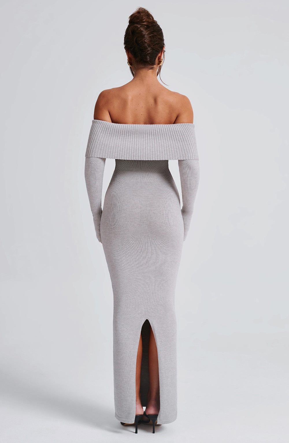 VESTIDO BEATRIZ - GRIS CLARO