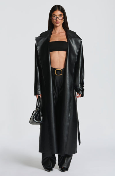 GABARDINA BRIGITTE - NEGRO
