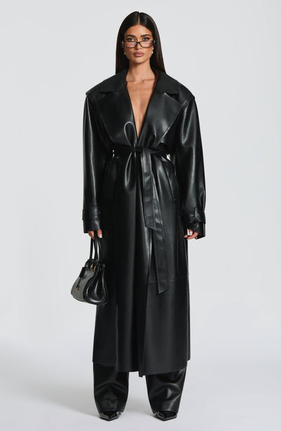 GABARDINA BRIGITTE - NEGRO