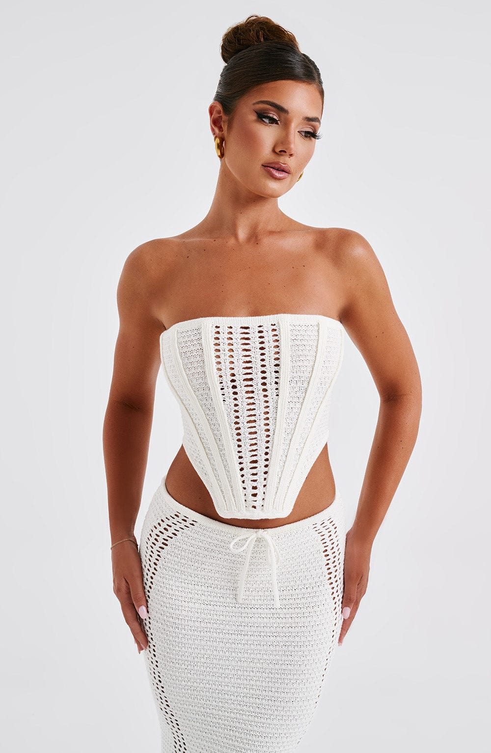 CORSET CARLA - BLANCO