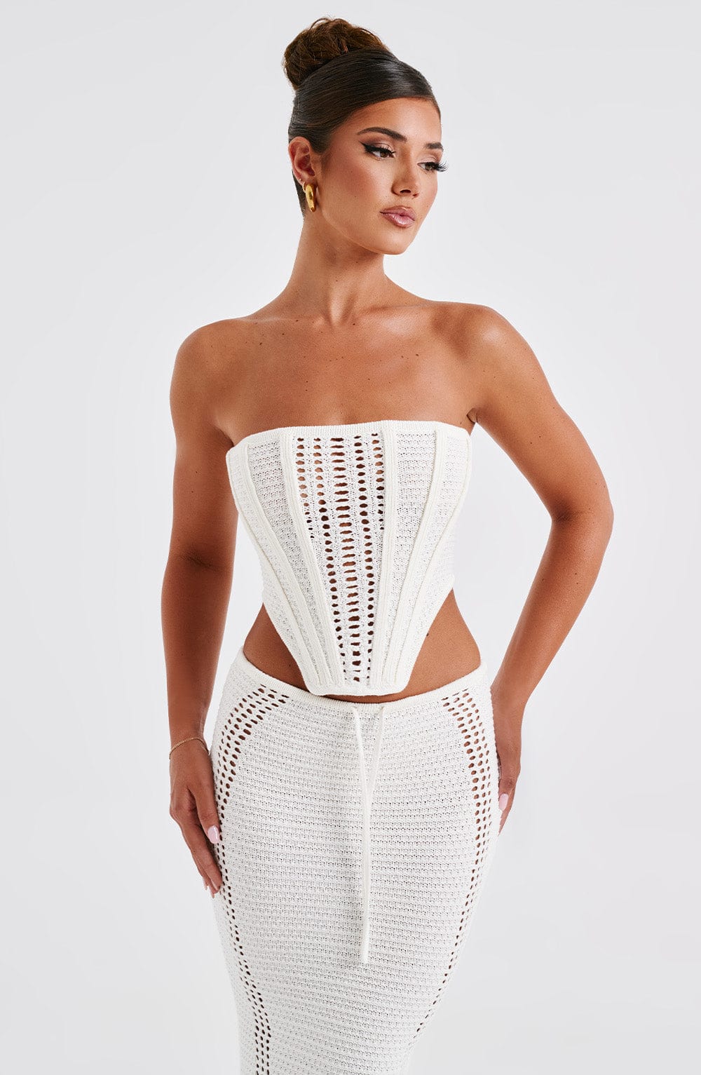 CORSET CARLA - BLANCO