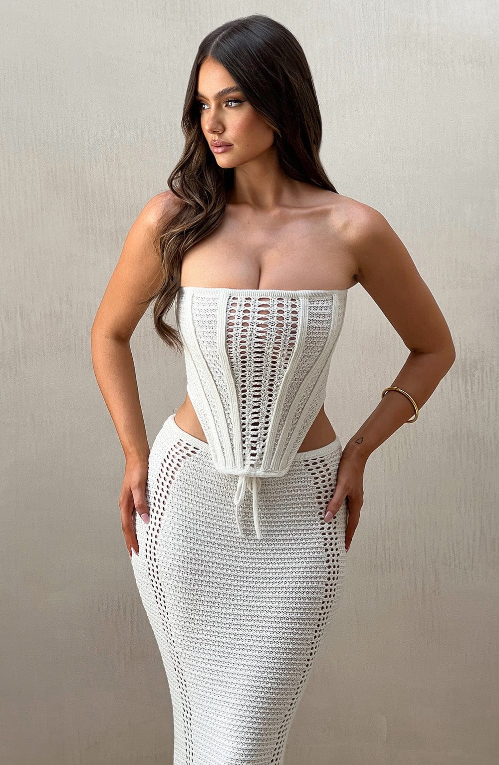 CORSET CARLA - BLANCO