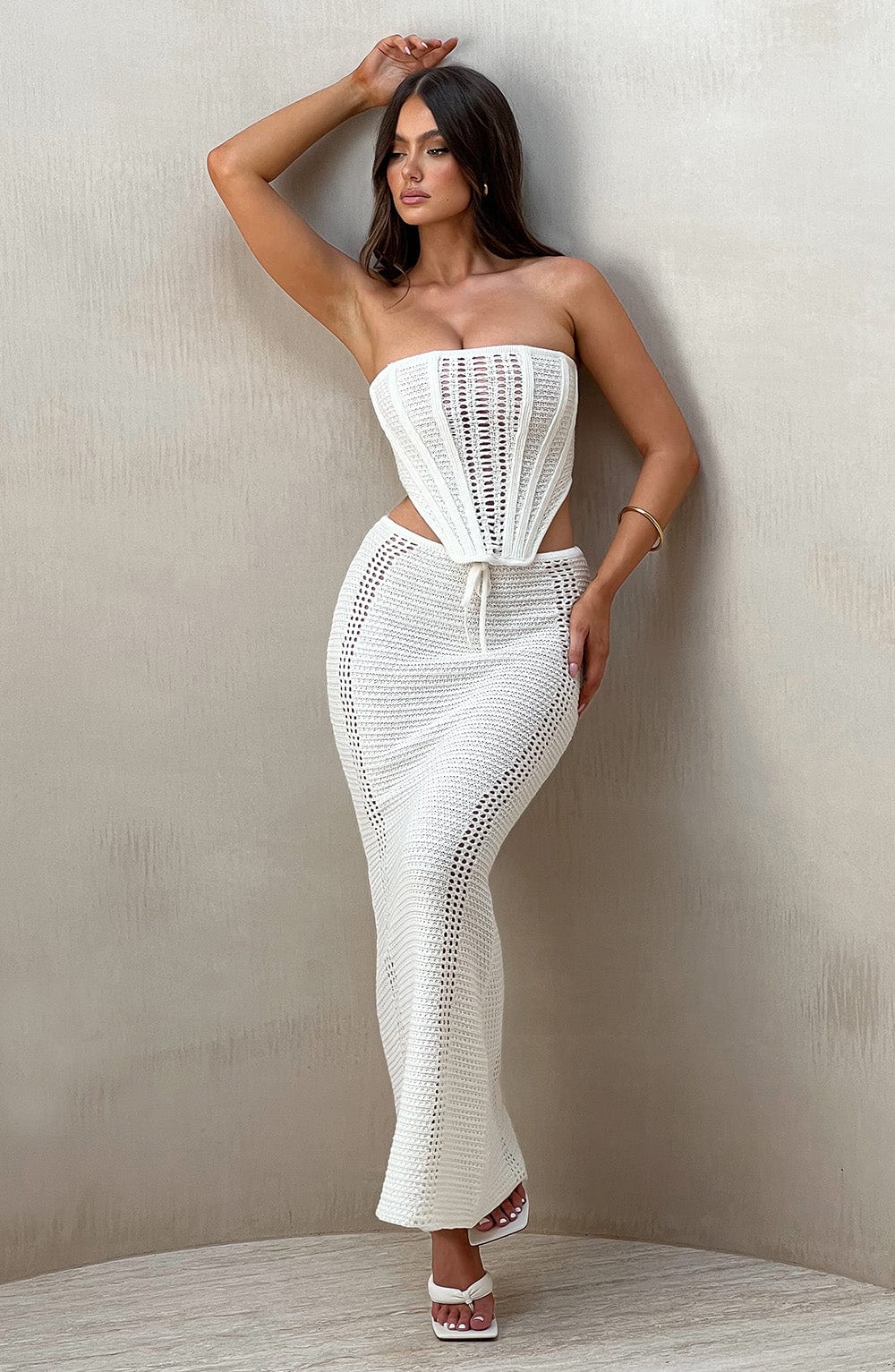CORSET CARLA - BLANCO