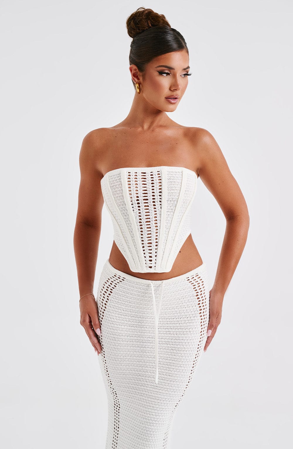 CORSET CARLA - BLANCO