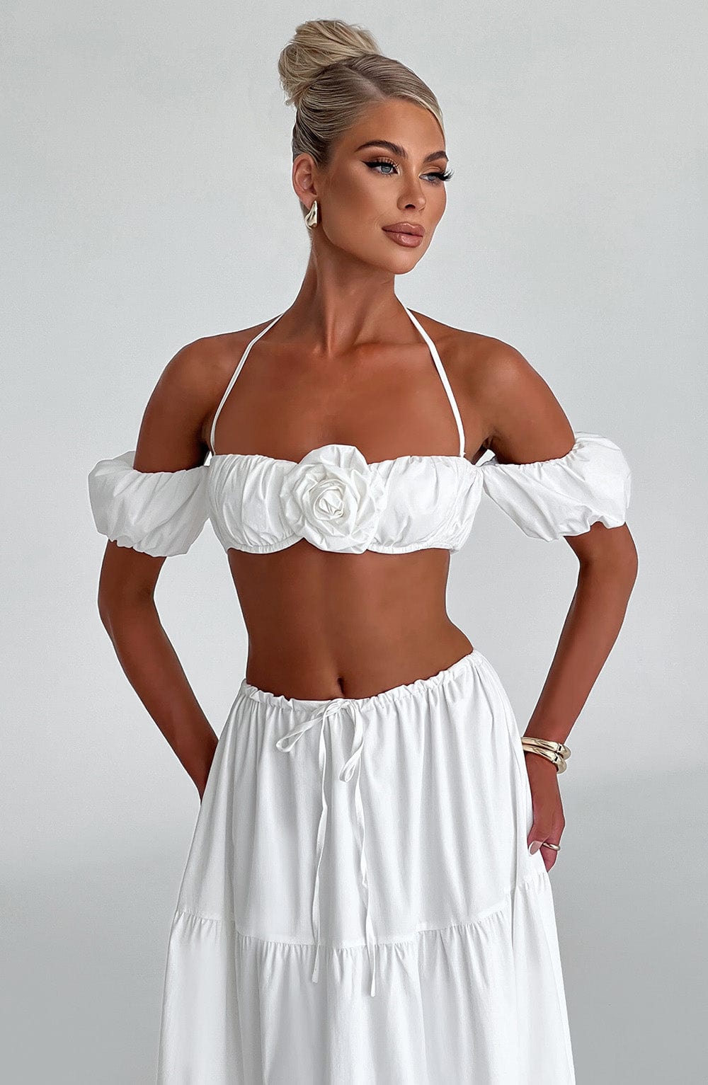 TOP CARMEN - MARFIL