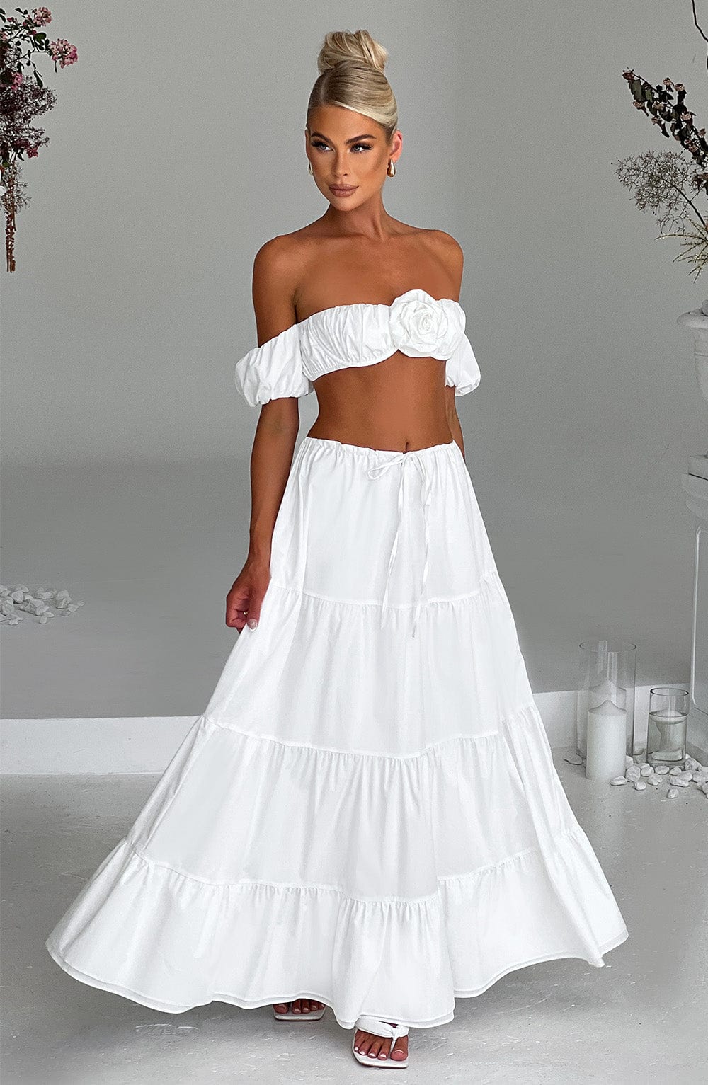 TOP CARMEN - MARFIL