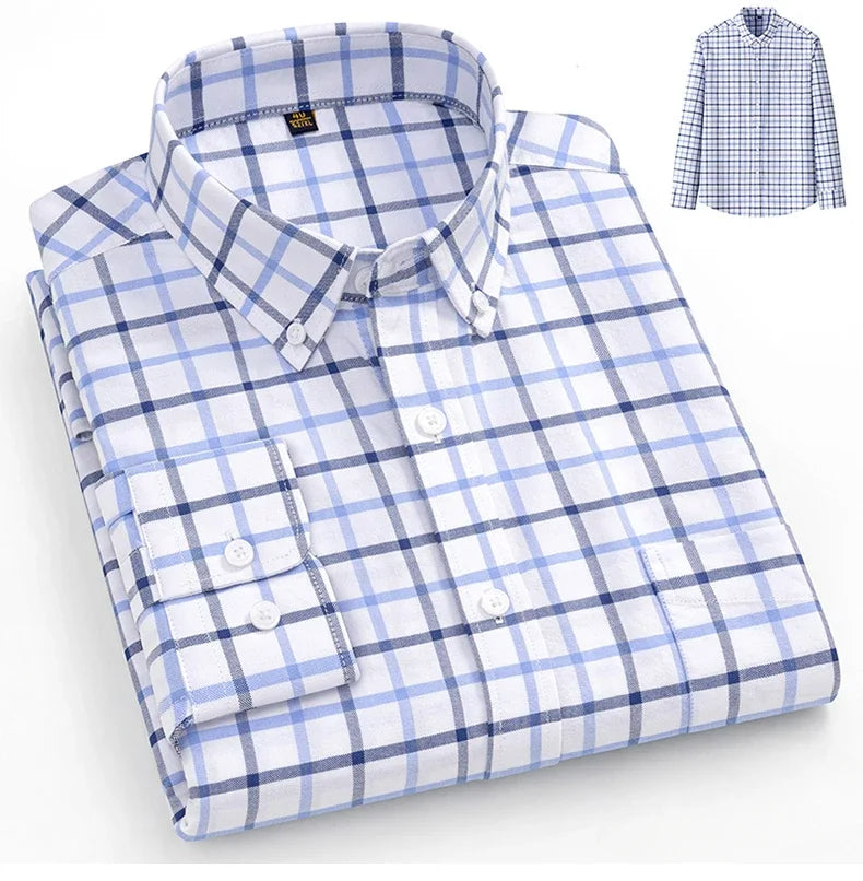 Nova Laurent - Camisa Oxford de algodón
