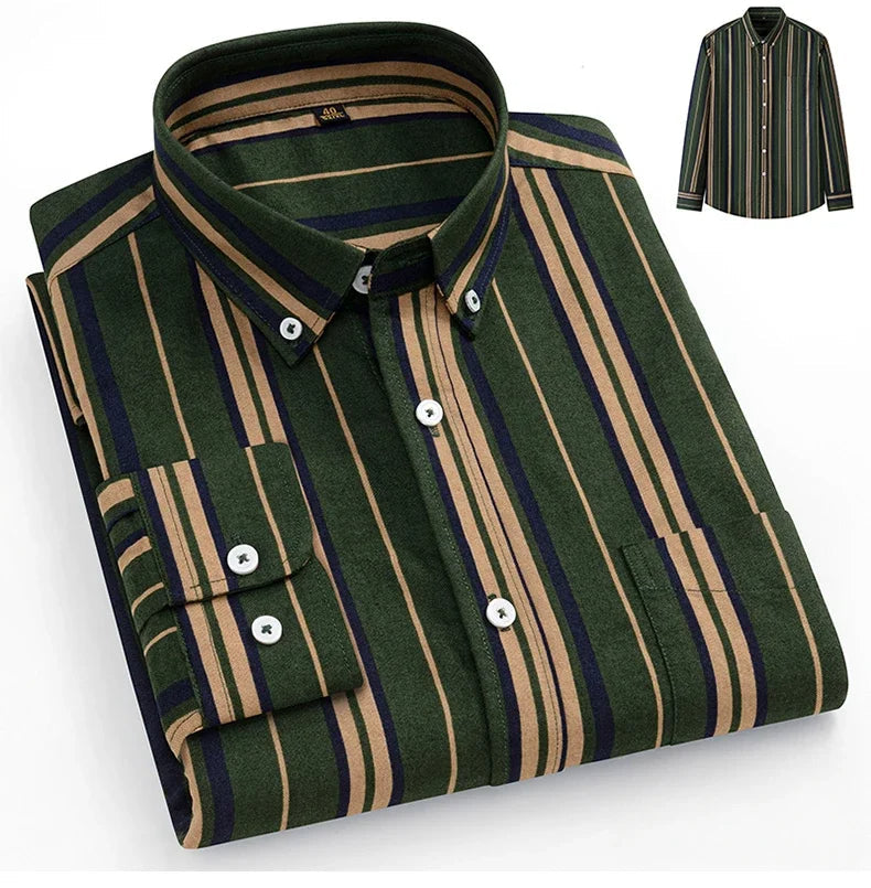 Nova Laurent - Camisa Oxford de algodón