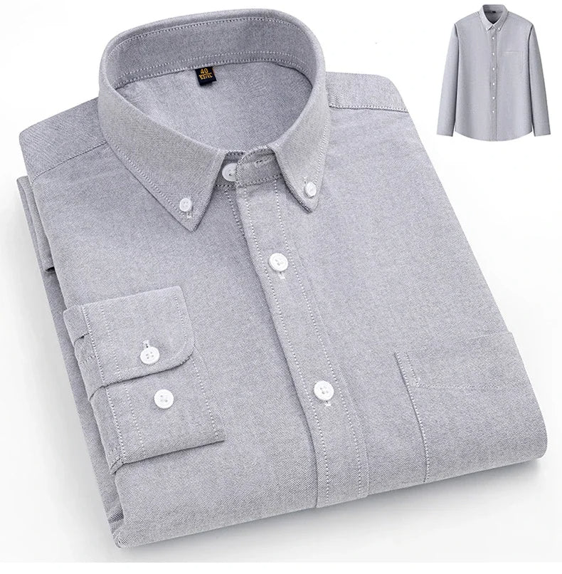 Nova Laurent - Camisa Oxford de algodón