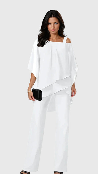 Sabrina - Conjunto de dos piezas en capas