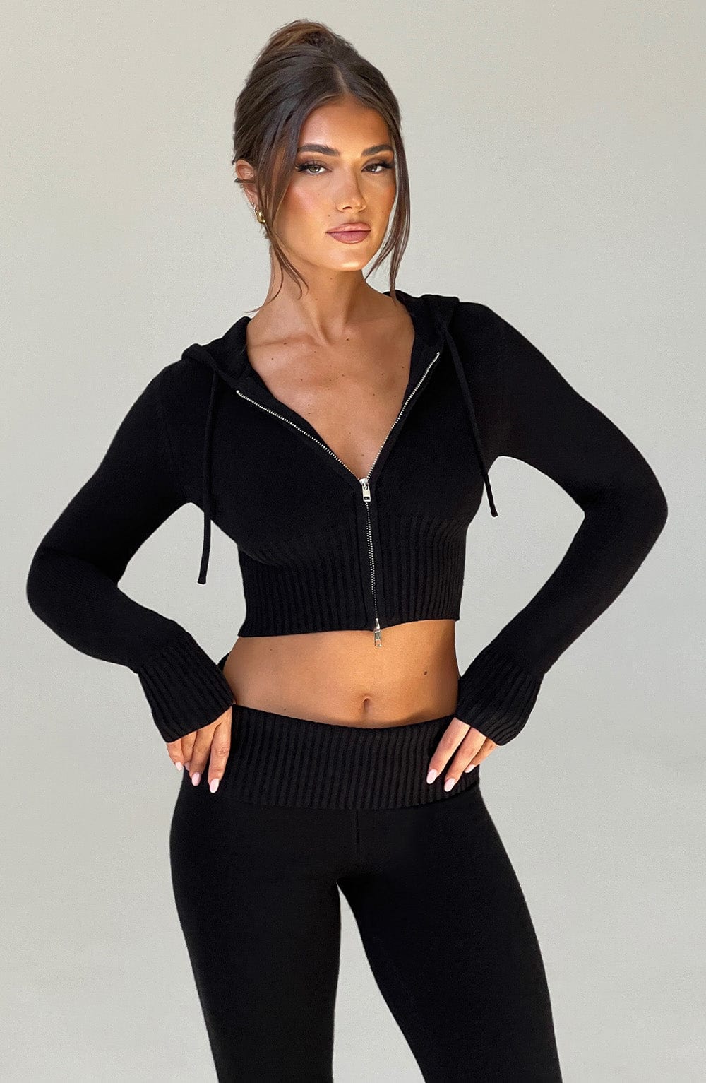 SUDADERA PAULA - NEGRO