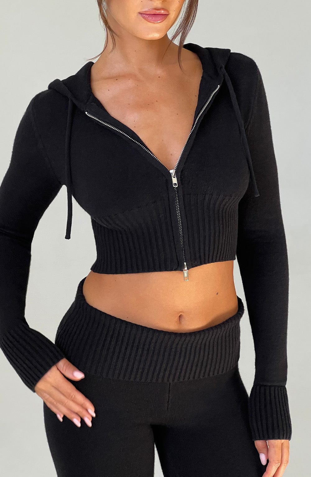 SUDADERA PAULA - NEGRO