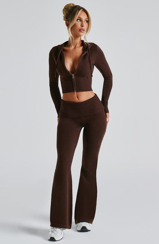 PANTALÓN PAULA - CHOCOLATE