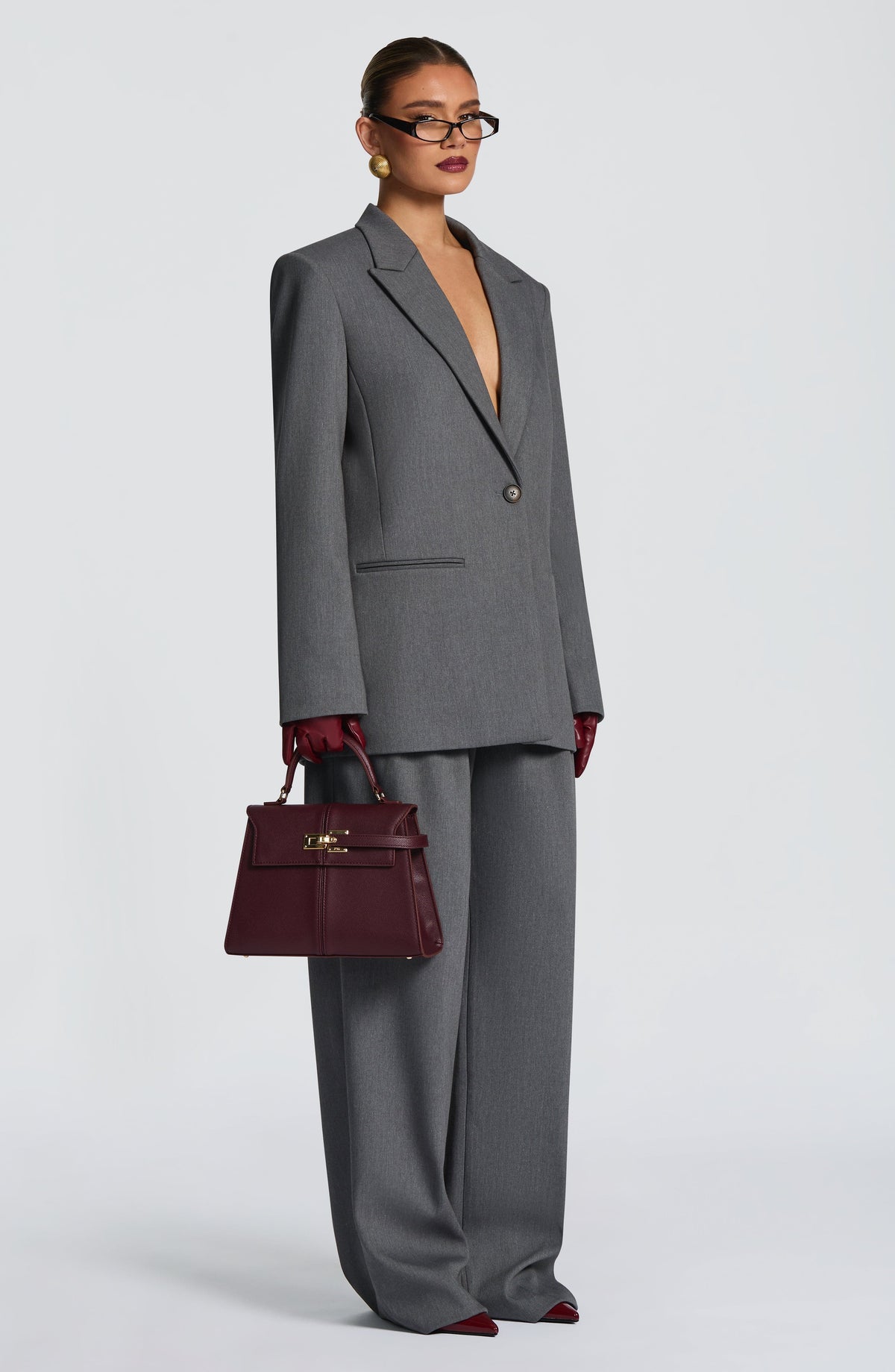 BLAZER RENATA - GRIGIO MELANGE