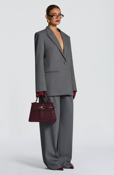 BLAZER RENATA - GRIGIO MELANGE