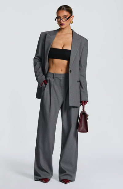 BLAZER RENATA - GRIGIO MELANGE