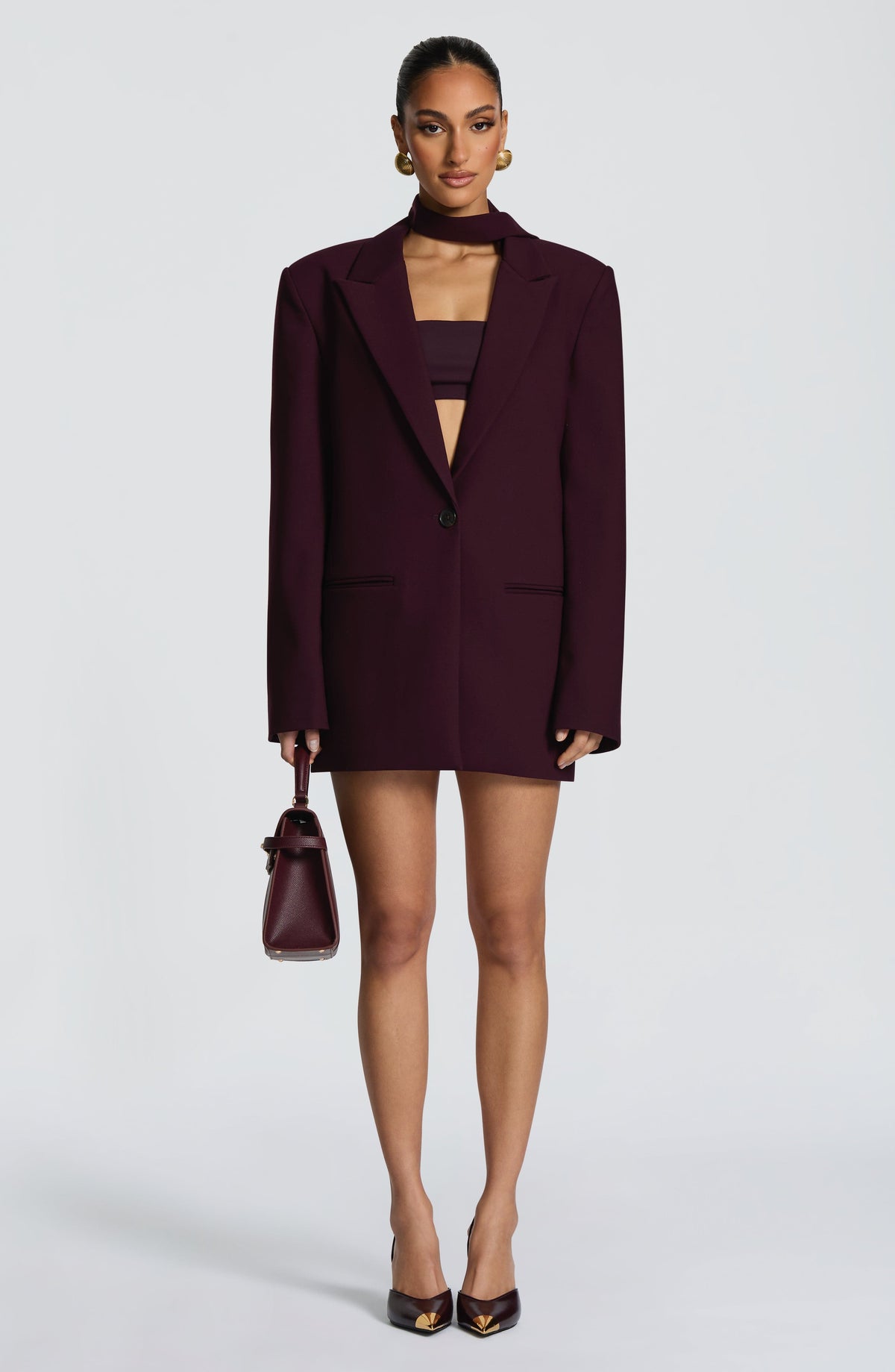 BLAZER RENATA - CIRUELA