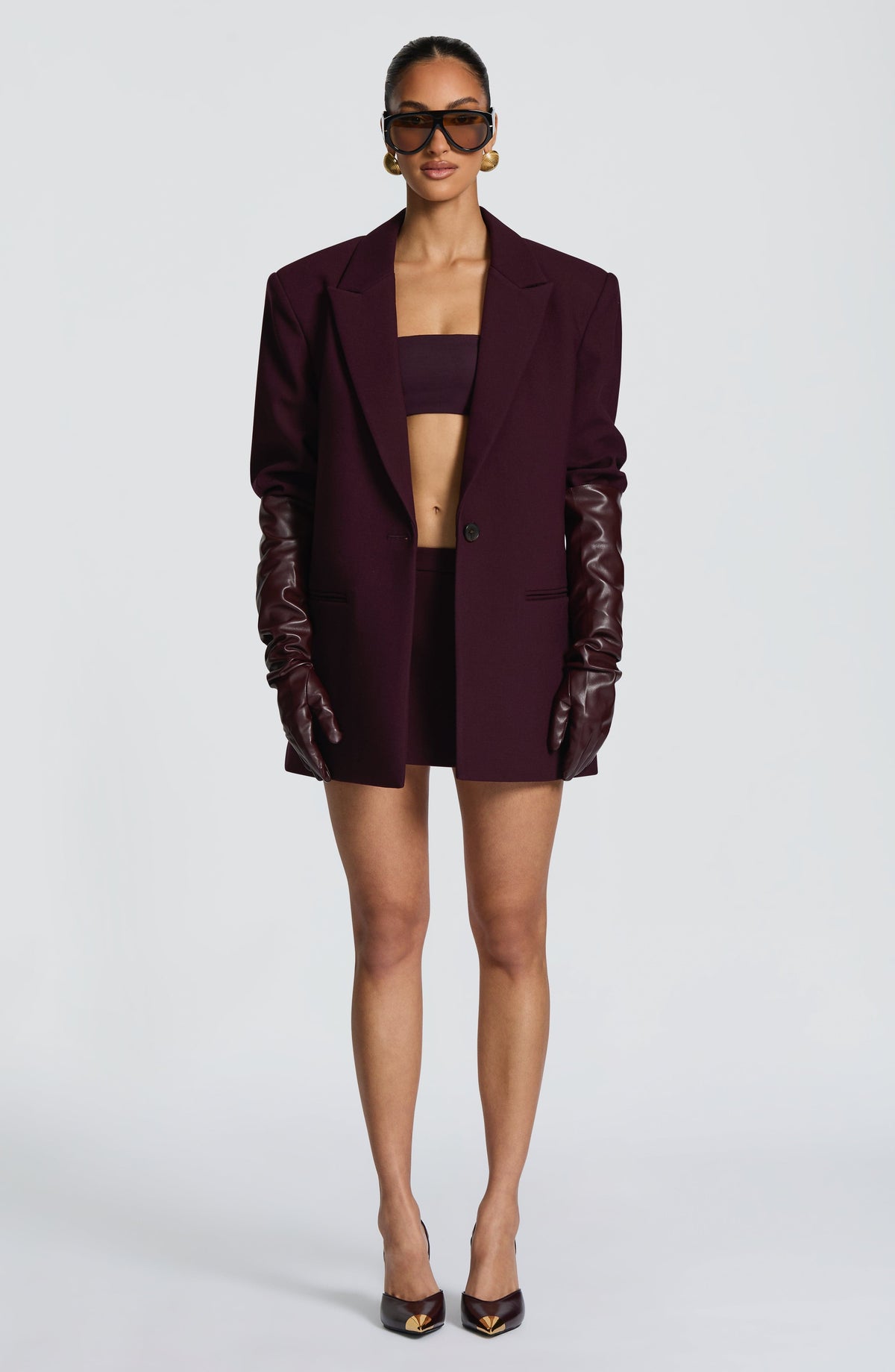 BLAZER RENATA - CIRUELA