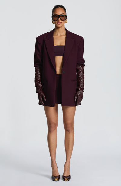 BLAZER RENATA - CIRUELA