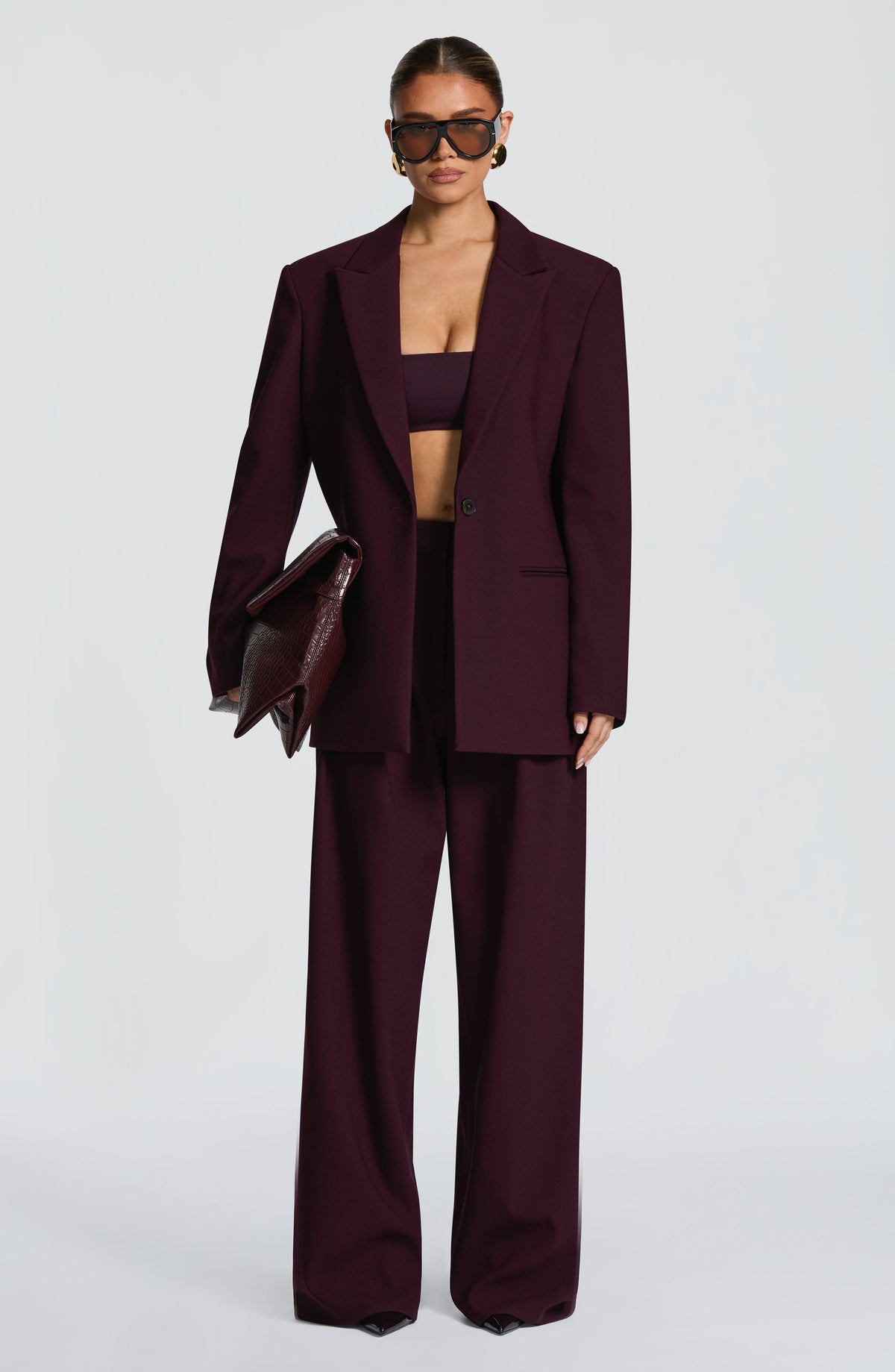 BLAZER RENATA - CIRUELA