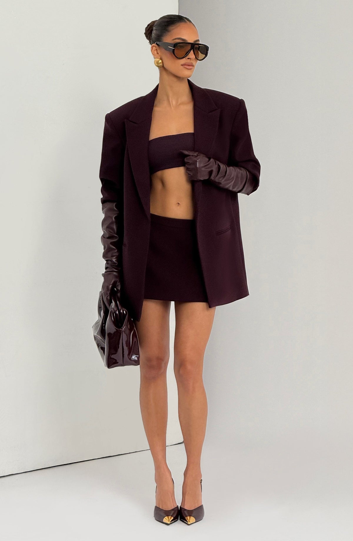 BLAZER RENATA - CIRUELA