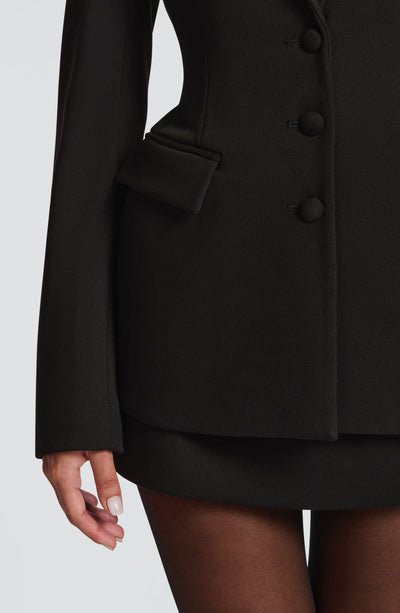ROMINA BLAZER - BLACK