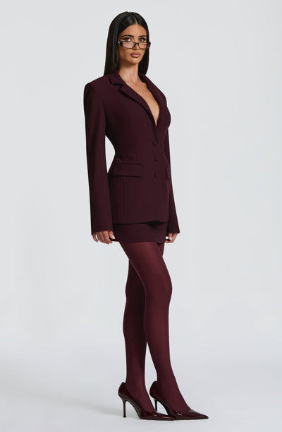 BLAZER ROMINA - CIRUELA