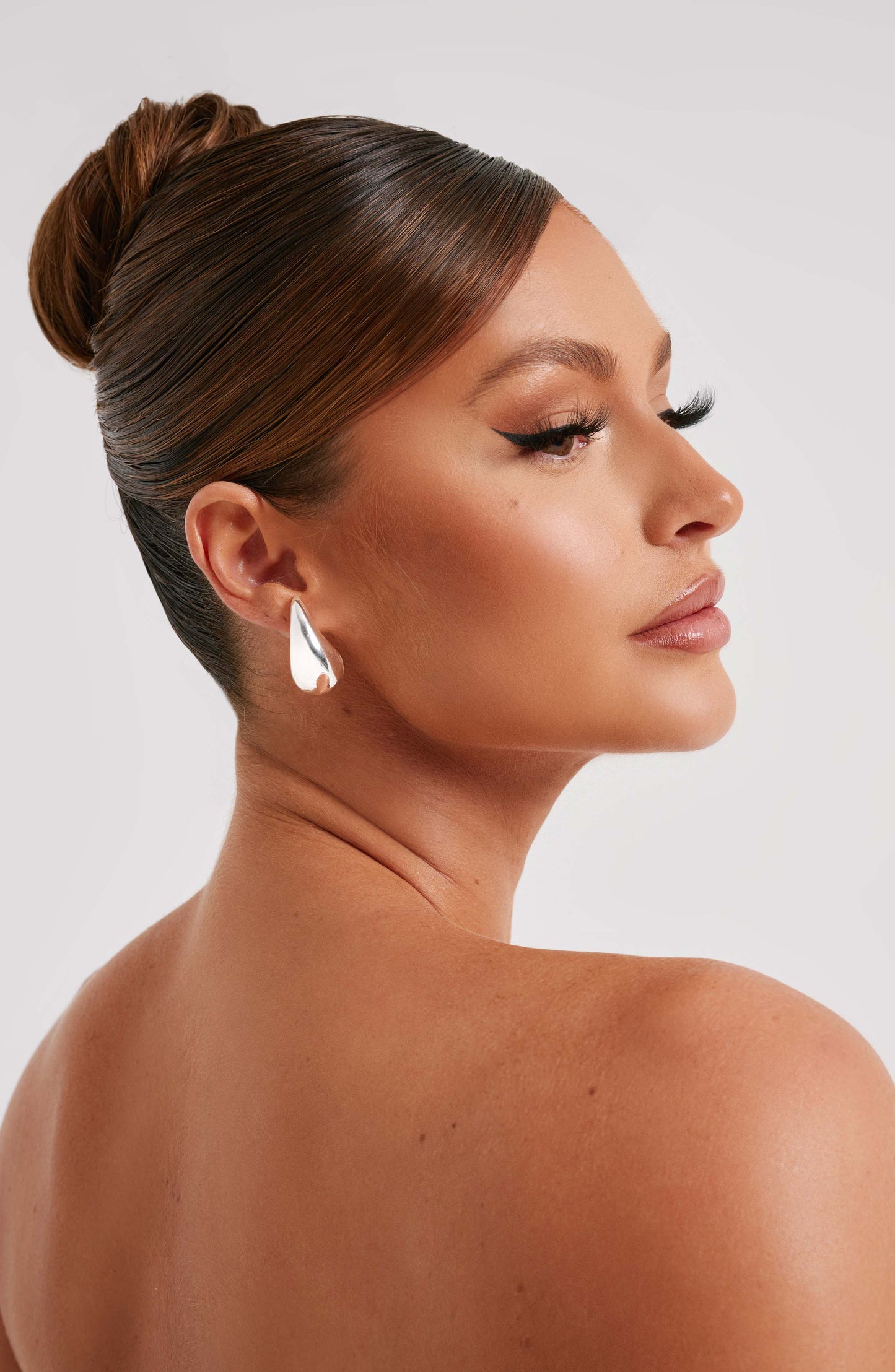 PENDIENTES FAITH - PLATA