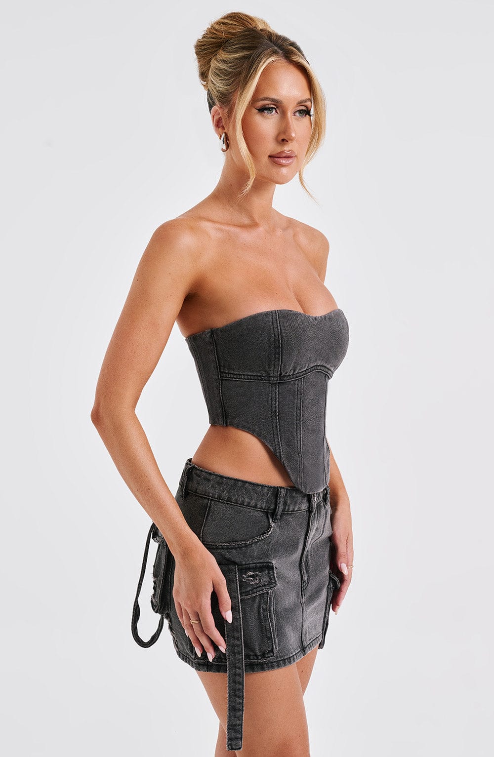 CORSET YASMIN - NEGRO