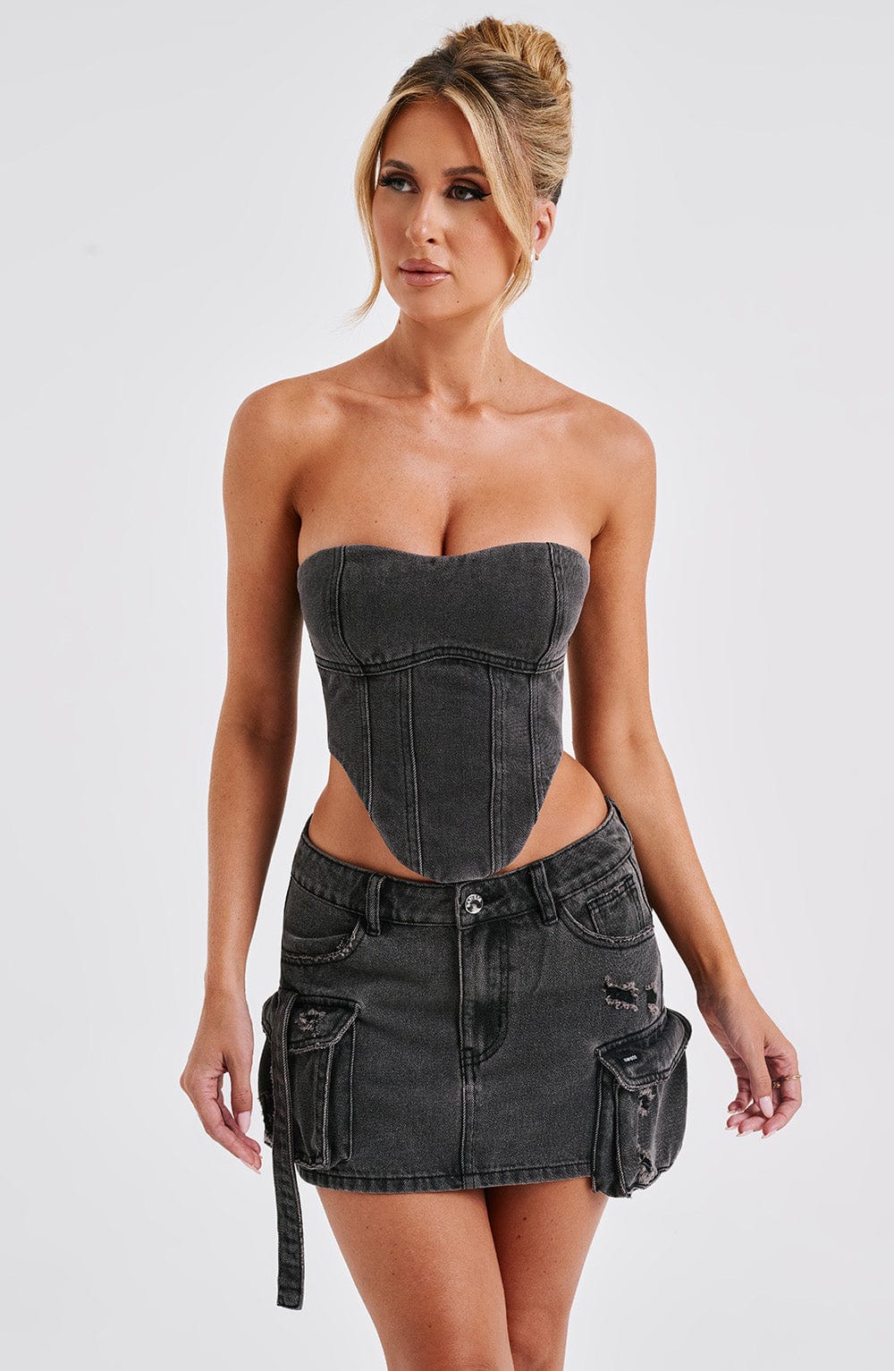 CORSET YASMIN - NEGRO
