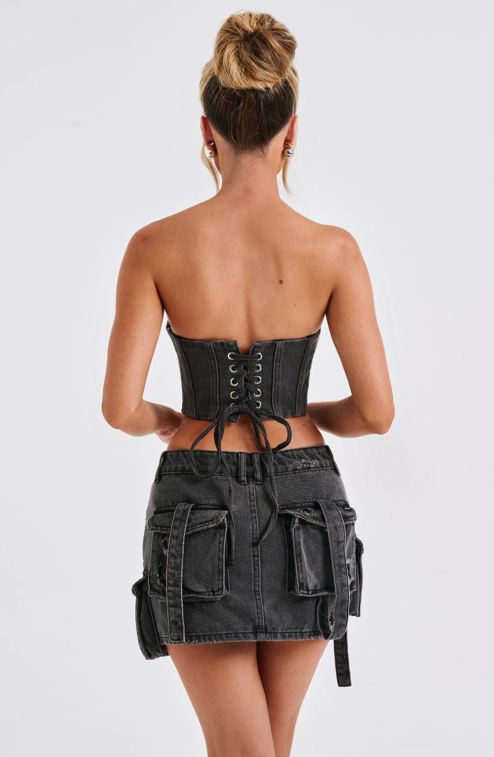 CORSET YASMIN - NEGRO