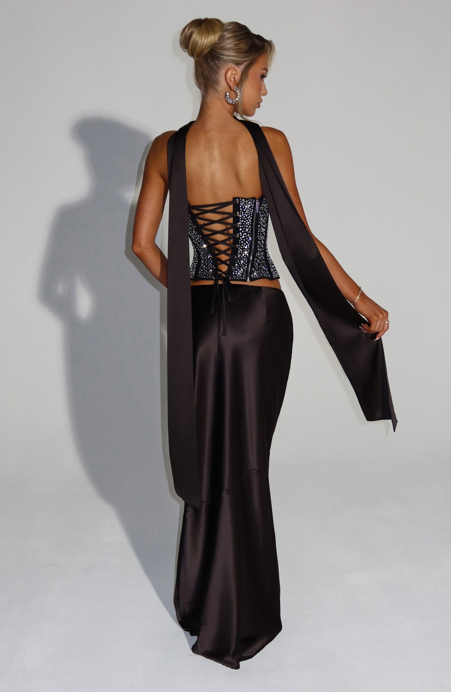 CORSET VALENTINA - NEGRO
