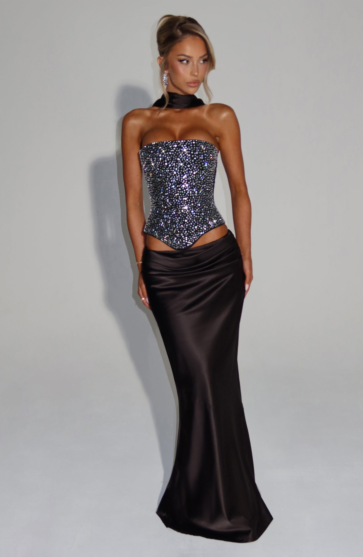 CORSET VALENTINA - NEGRO
