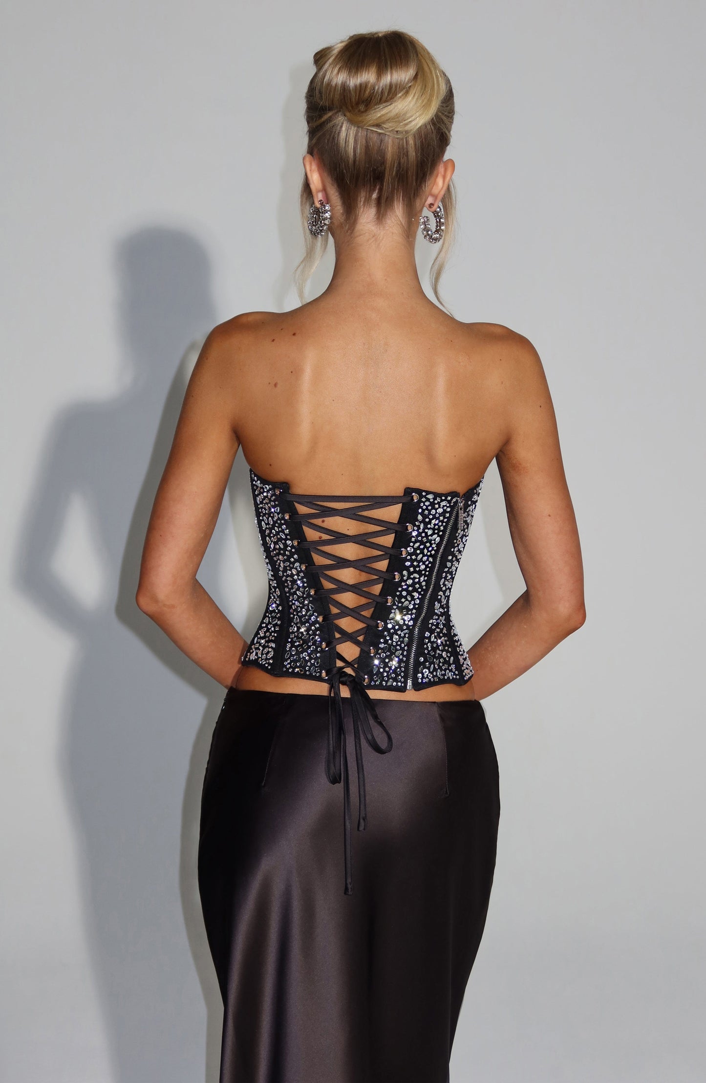 CORSET VALENTINA - NEGRO